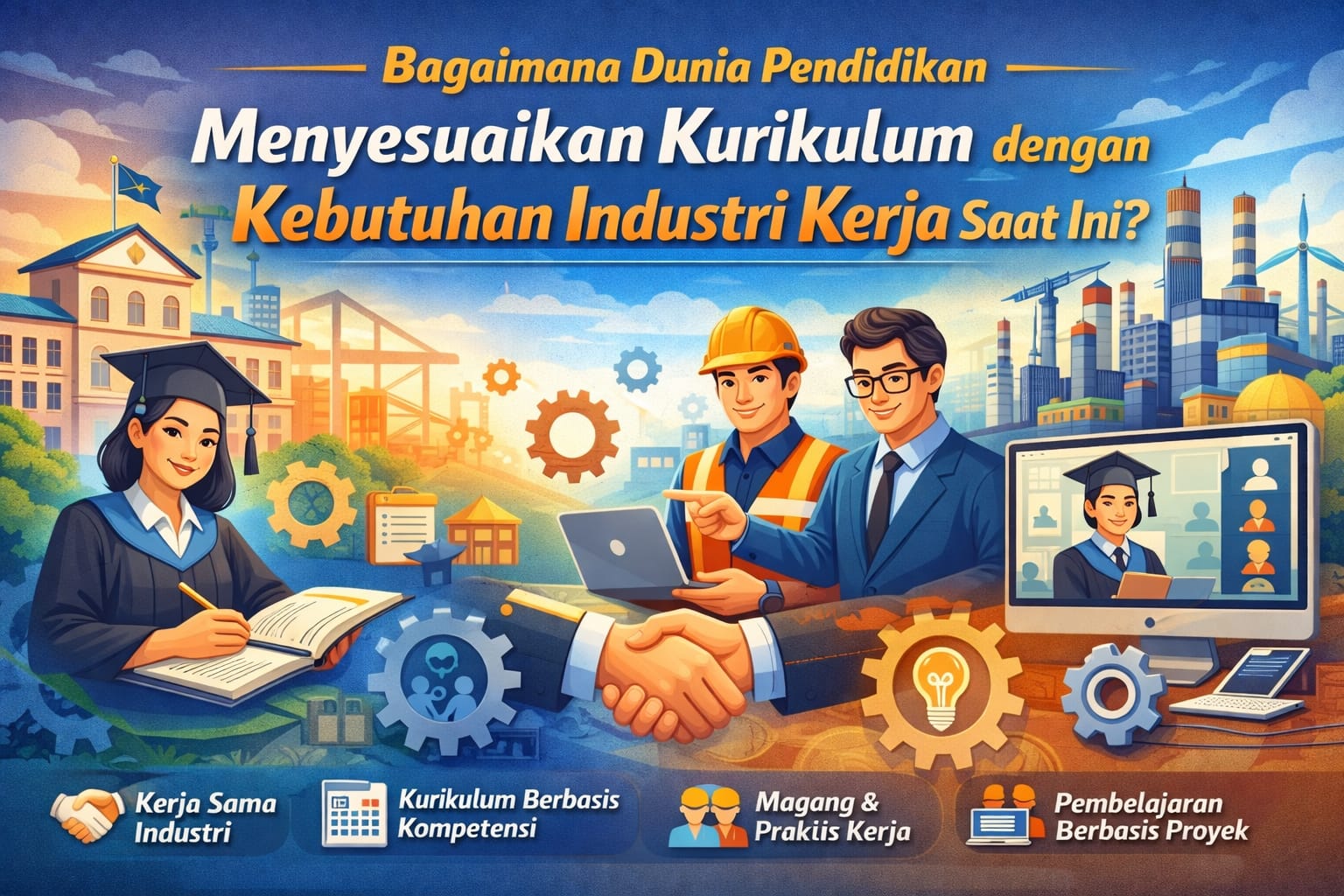 Bagaimana Dunia Pendidikan Menyesuaikan Kurikulum dengan Kebutuhan Industri Kerja Saat Ini?