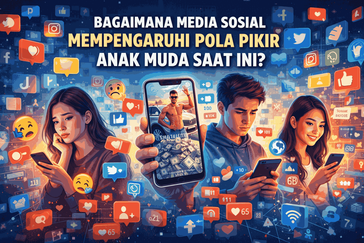 Bagaimana Media Sosial Mempengaruhi Pola Pikir Anak Muda Saat Ini?