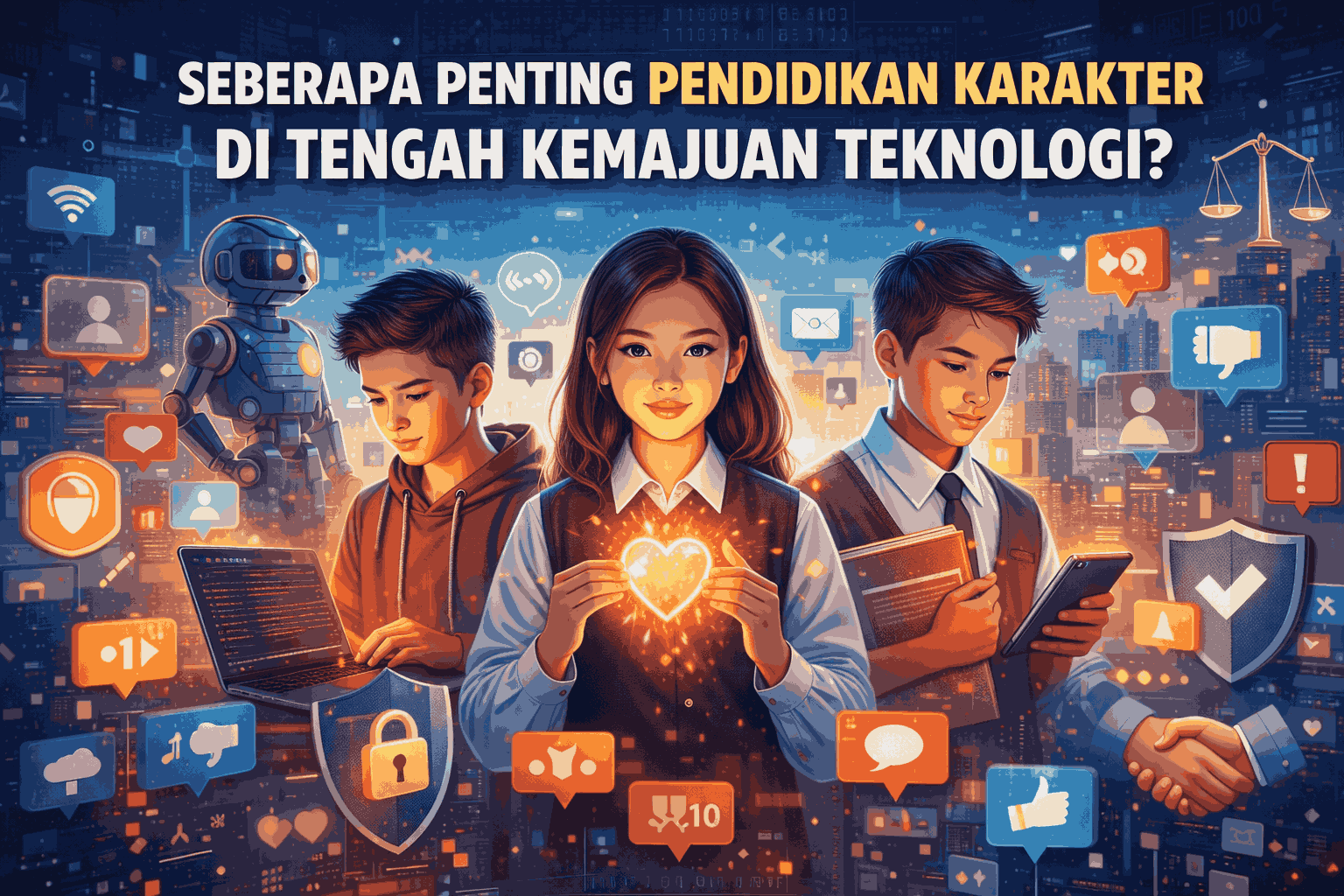 Seberapa Penting Pendidikan Karakter di Tengah Kemajuan Teknologi?