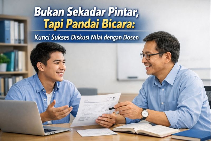 Bukan Sekadar Pintar Tapi Pandai Bicara Kunci Sukses Diskusi Nilai dengan Dosen