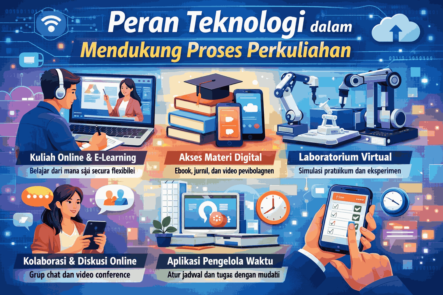 Peran Teknologi dalam Mendukung Proses Perkuliahan