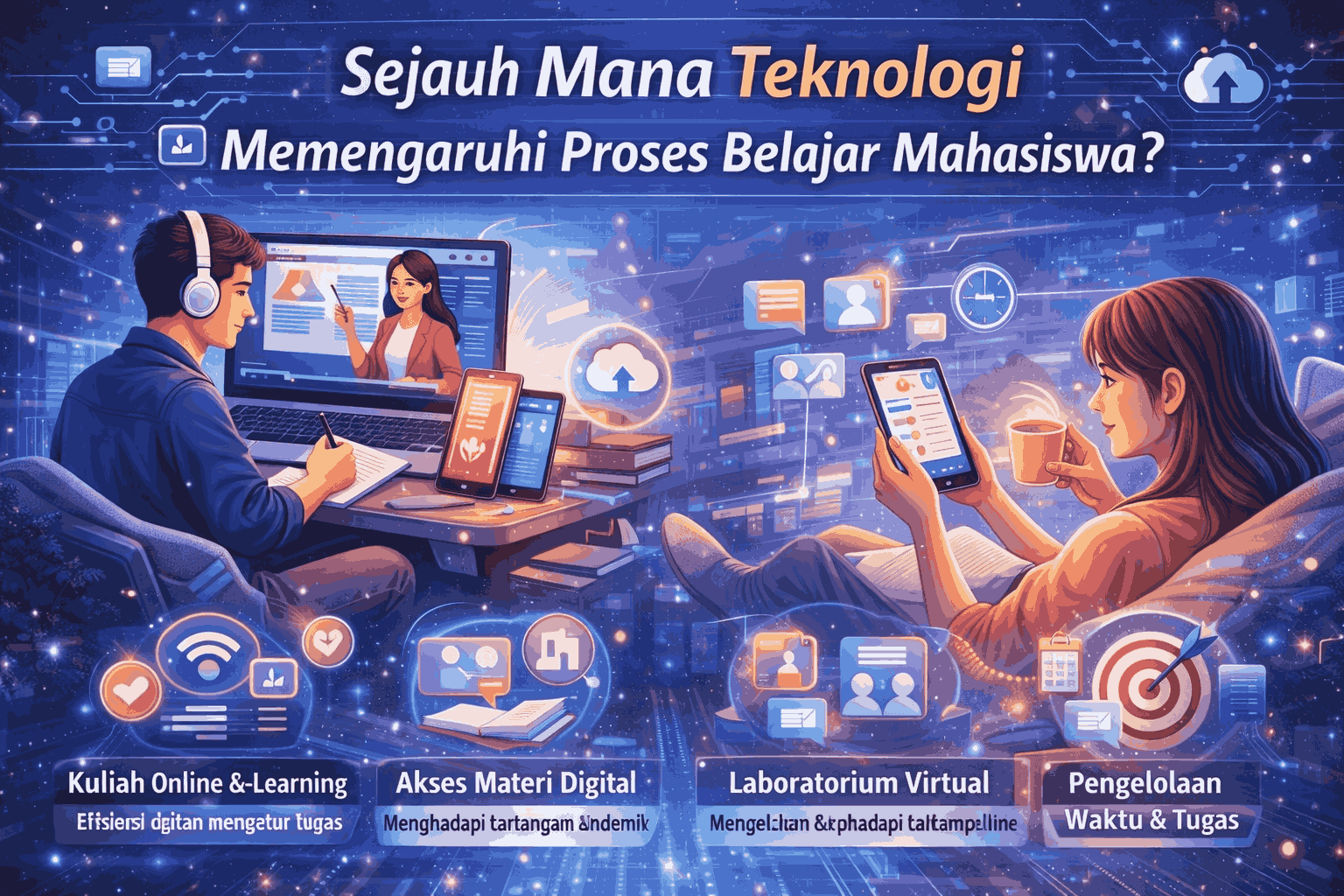 Sejauh Mana Teknologi Memengaruhi Proses Belajar Mahasiswa?