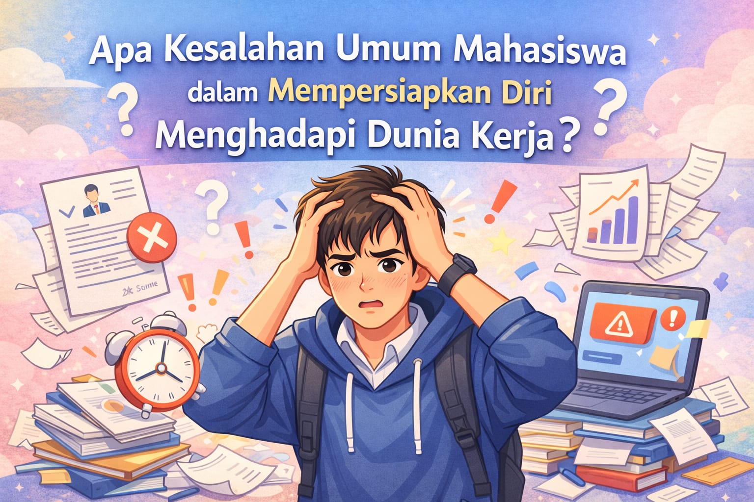 Apa Kesalahan Umum Mahasiswa dalam Mempersiapkan Diri Menghadapi Dunia Kerja?
