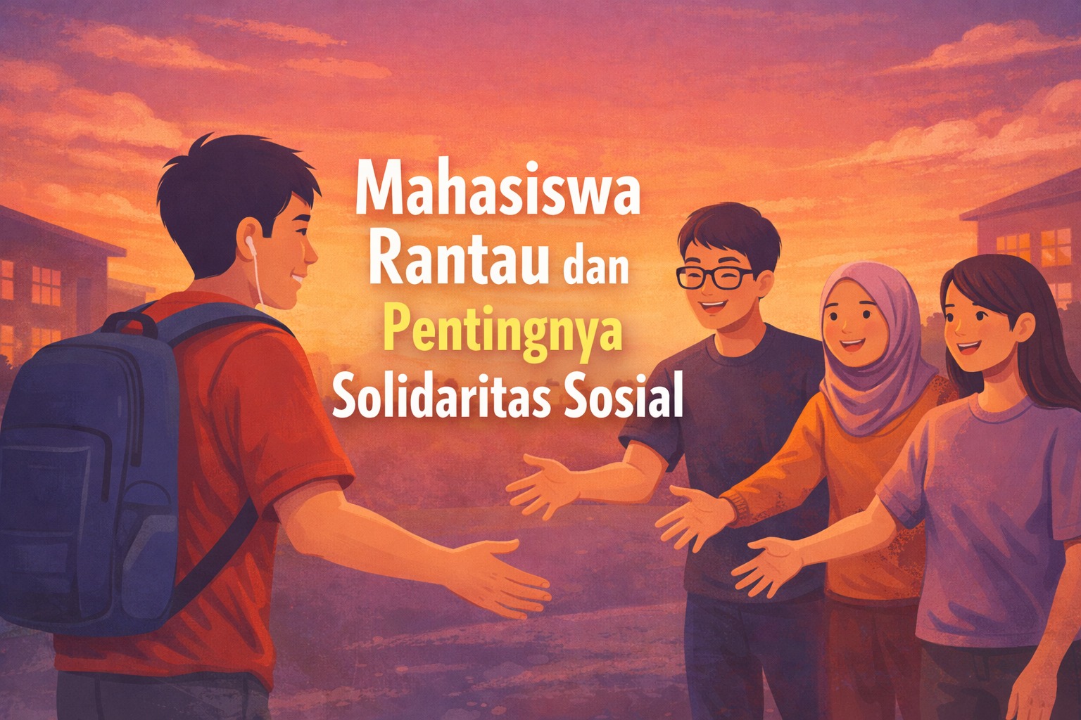 Mahasiswa Rantau dan Pentingnya Solidaritas Sosial