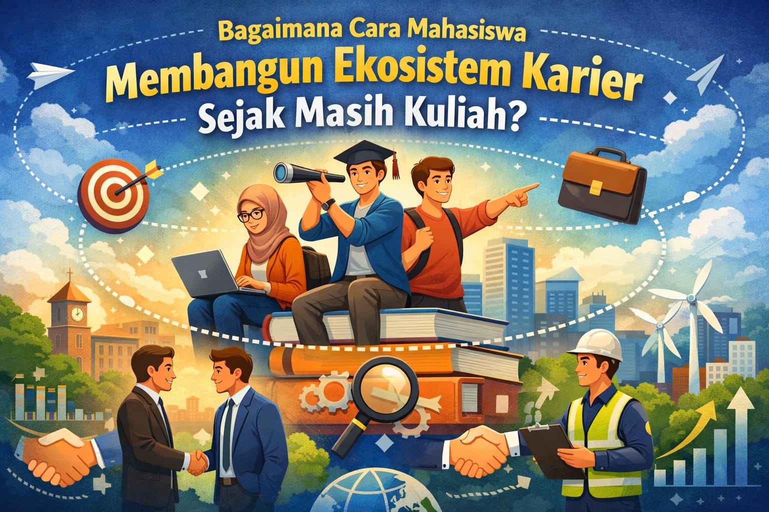 Bagaimana Cara Mahasiswa Membangun Ekosistem Karier Sejak Masih Kuliah?