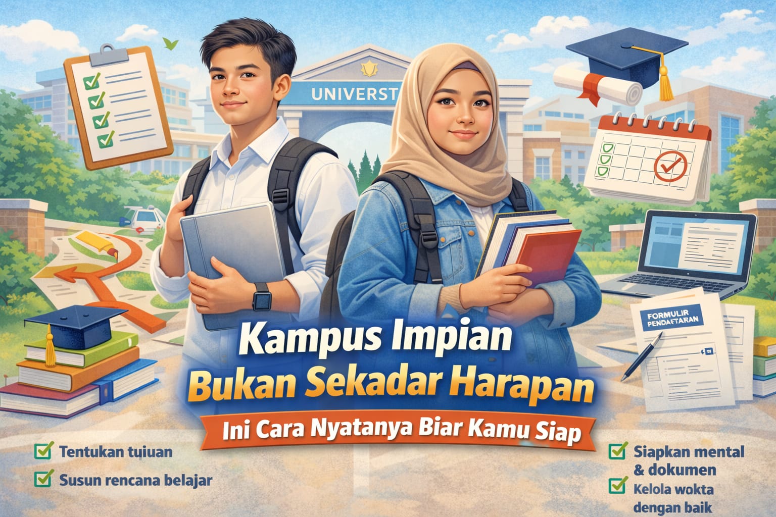 Kampus Impian Bukan Sekadar Harapan Ini Cara Nyatanya Biar Kamu Siap