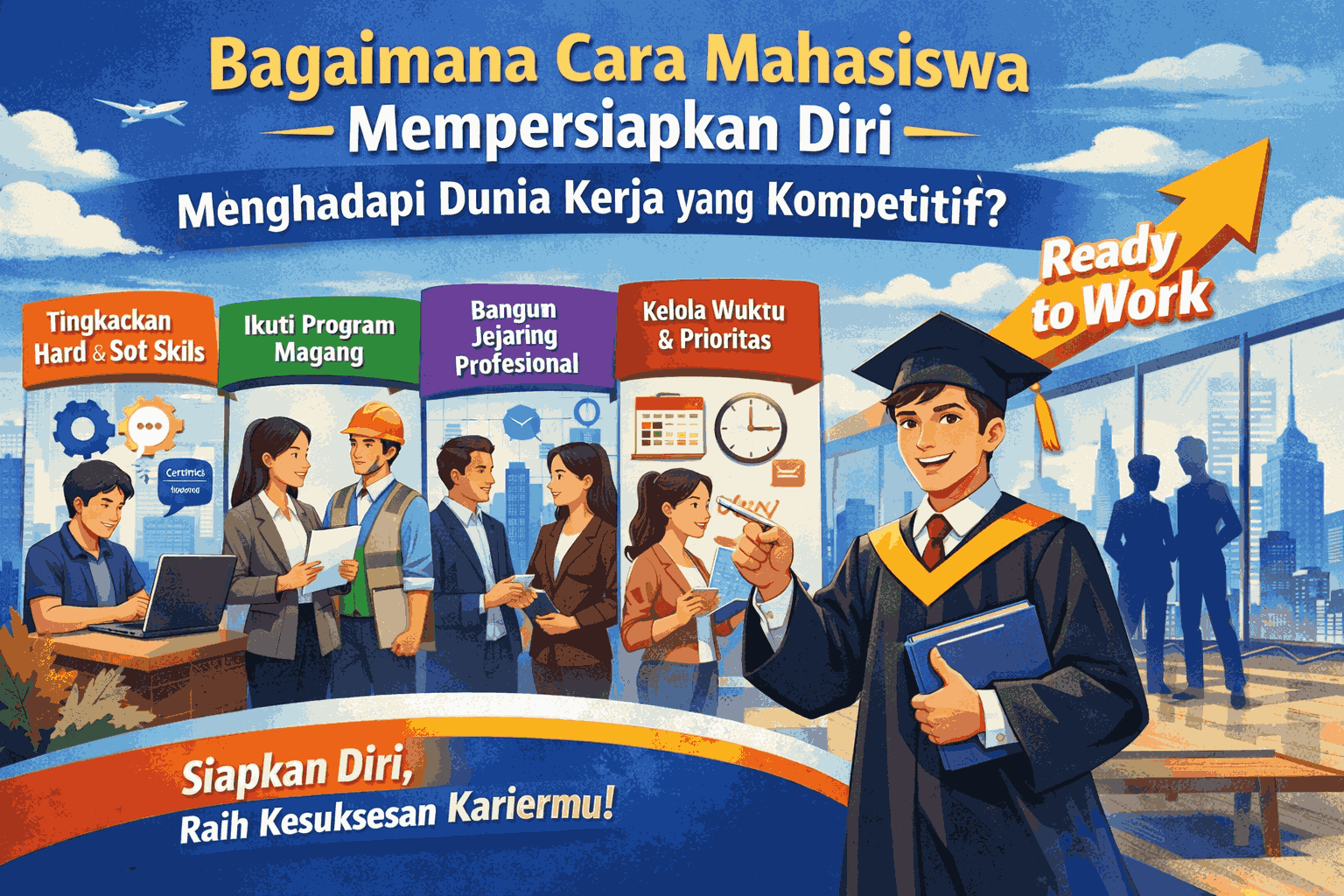 Bagaimana Cara Mahasiswa Mempersiapkan Diri Menghadapi Dunia Kerja yang Kompetitif?