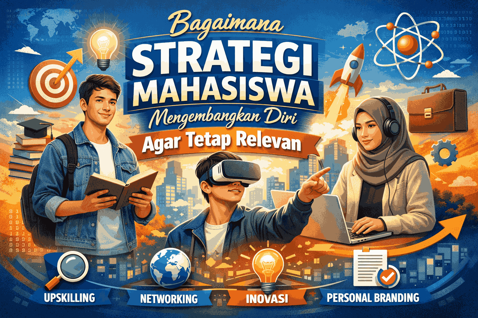 Bagaimana Strategi Mahasiswa Mengembangkan Diri Agar Tetap Relevan?