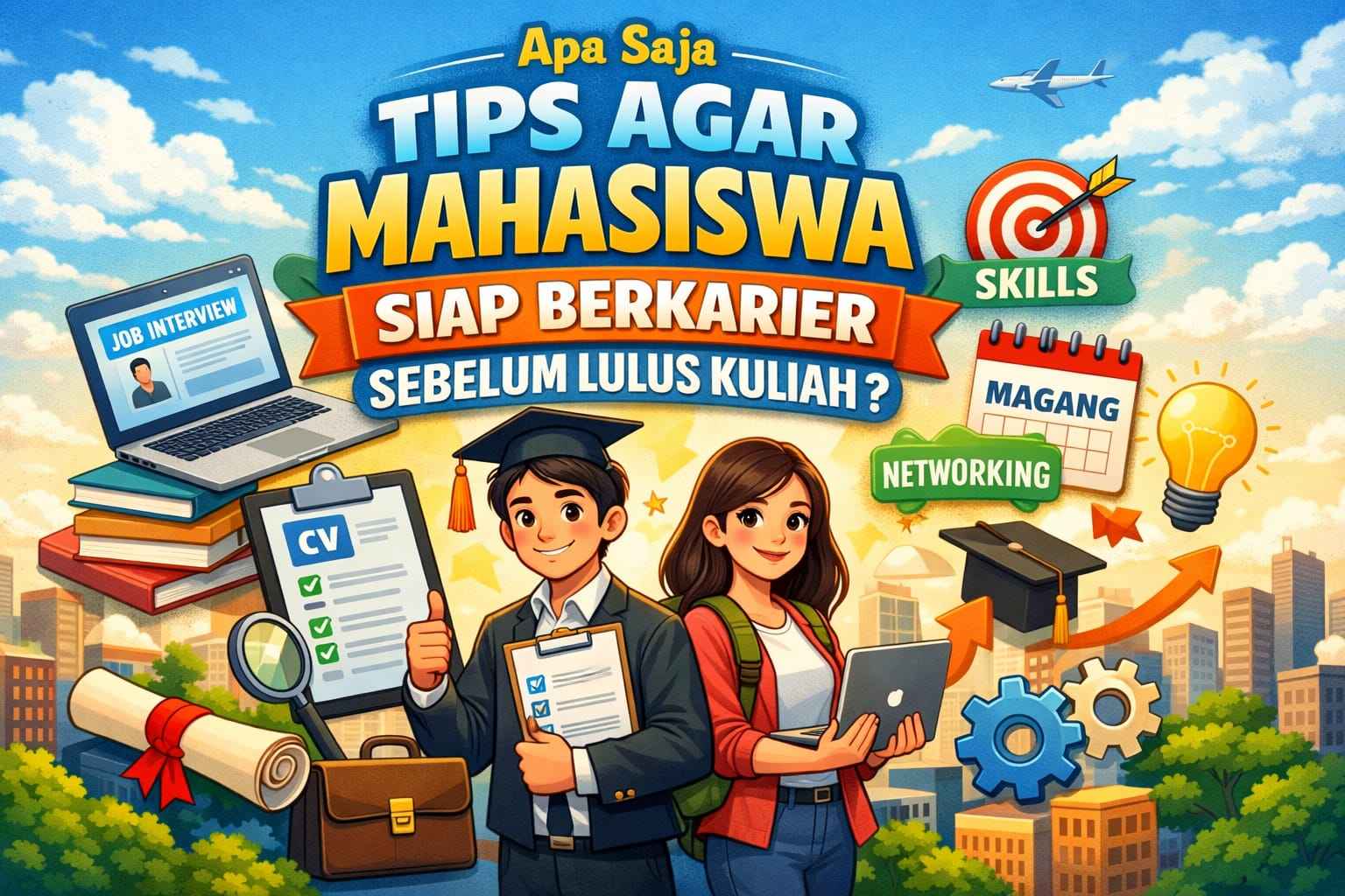Apa Saja Tips Agar Mahasiswa Siap Berkarier Sebelum Lulus Kuliah?