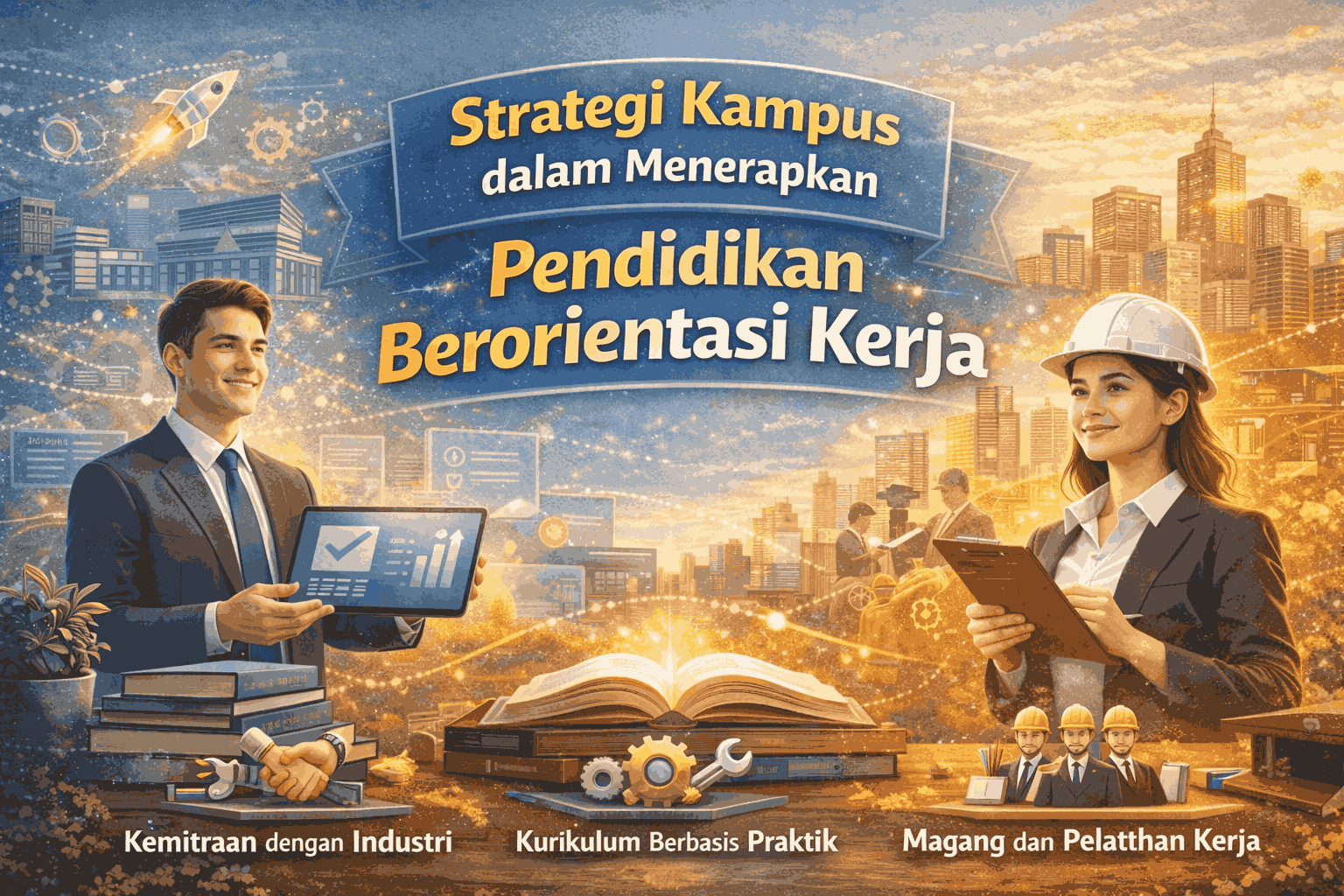Strategi Kampus dalam Menerapkan Pendidikan Berorientasi Kerja