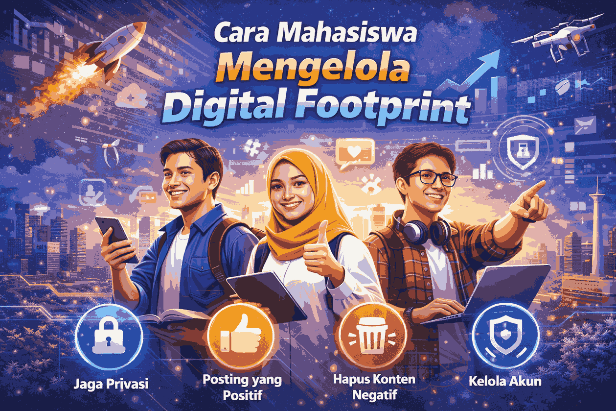 Cara Mahasiswa Mengelola Digital Footprint