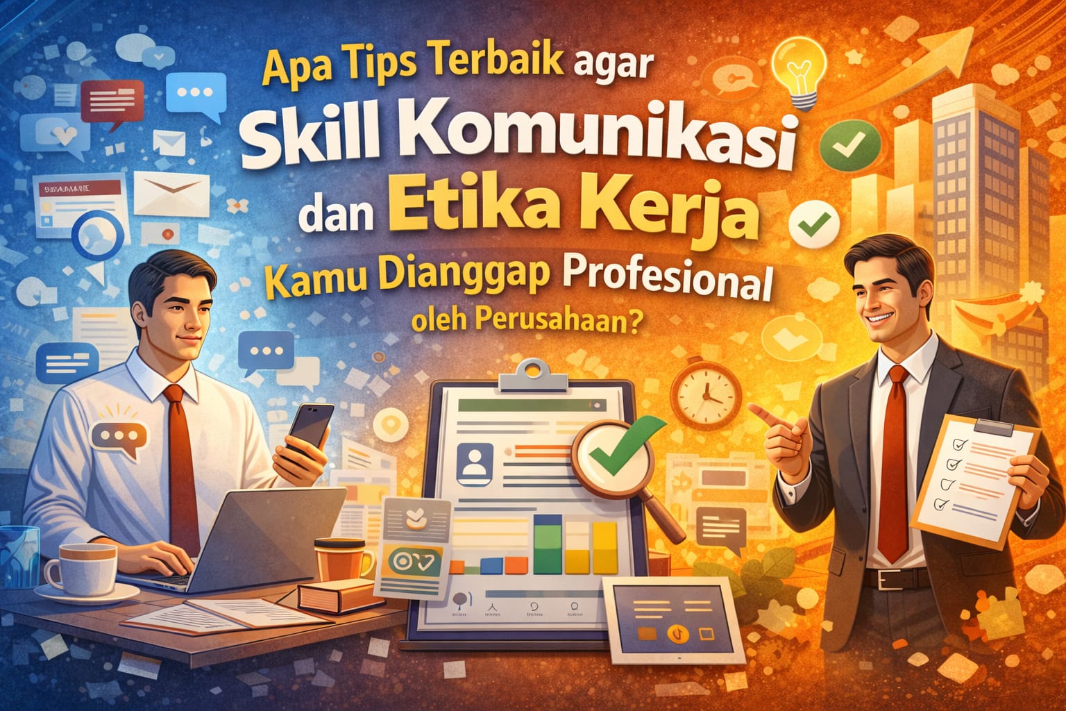 Apa Tips Terbaik agar Skill Komunikasi dan Etika Kerja Kamu Dianggap Profesional oleh Perusahaan?