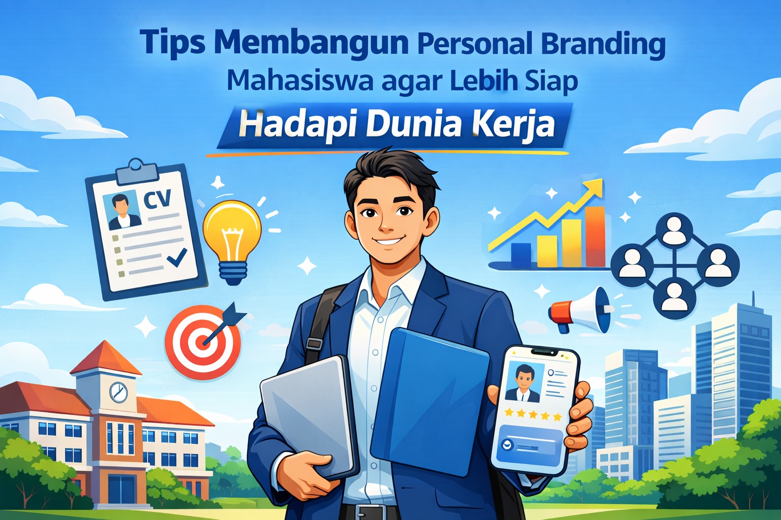 Tips Membangun Personal Branding Mahasiswa agar Lebih Siap Hadapi Dunia Kerja