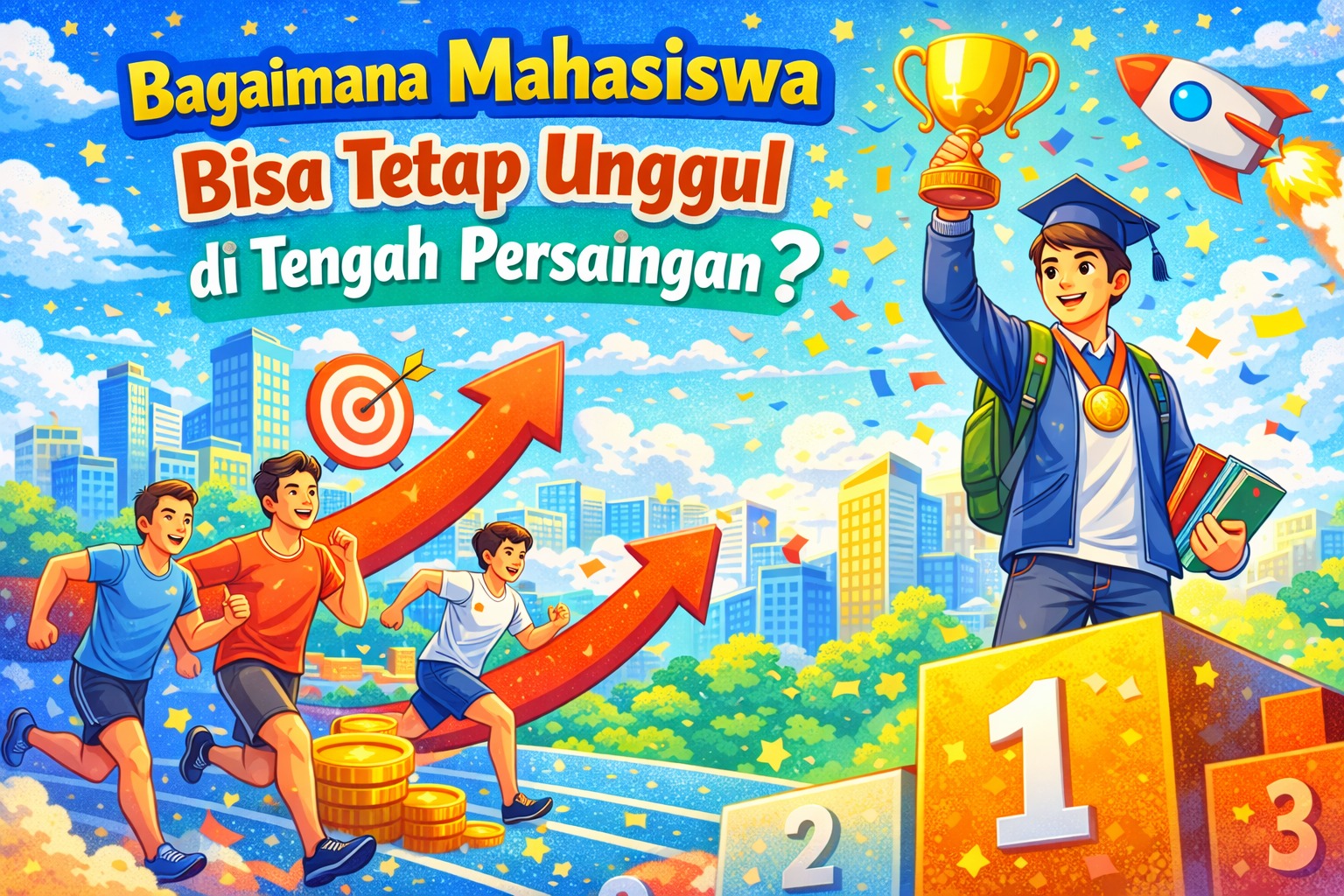 Bagaimana Mahasiswa Bisa Tetap Unggul di Tengah Persaingan?