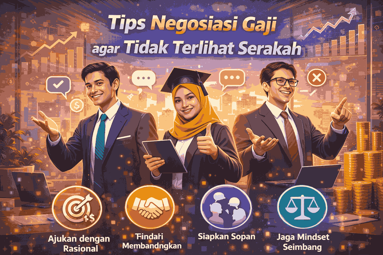 Tips Negosiasi Gaji agar Tidak Terlihat Serakah