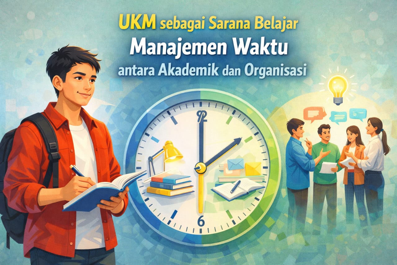 UKM sebagai Sarana Belajar Manajemen Waktu antara Akademik dan Organisasi