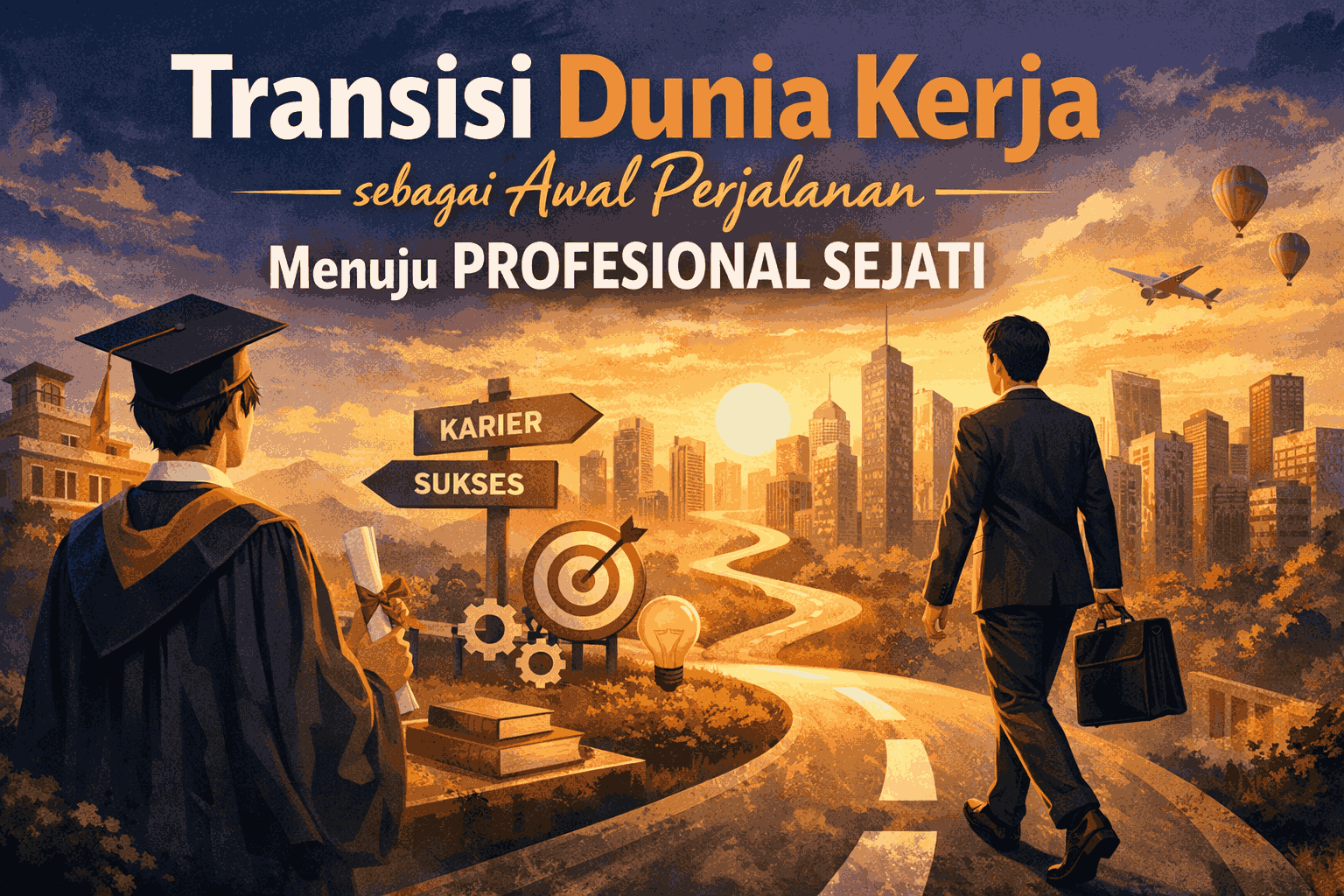 Transisi Dunia Kerja sebagai Awal Perjalanan Menuju Profesional Sejati