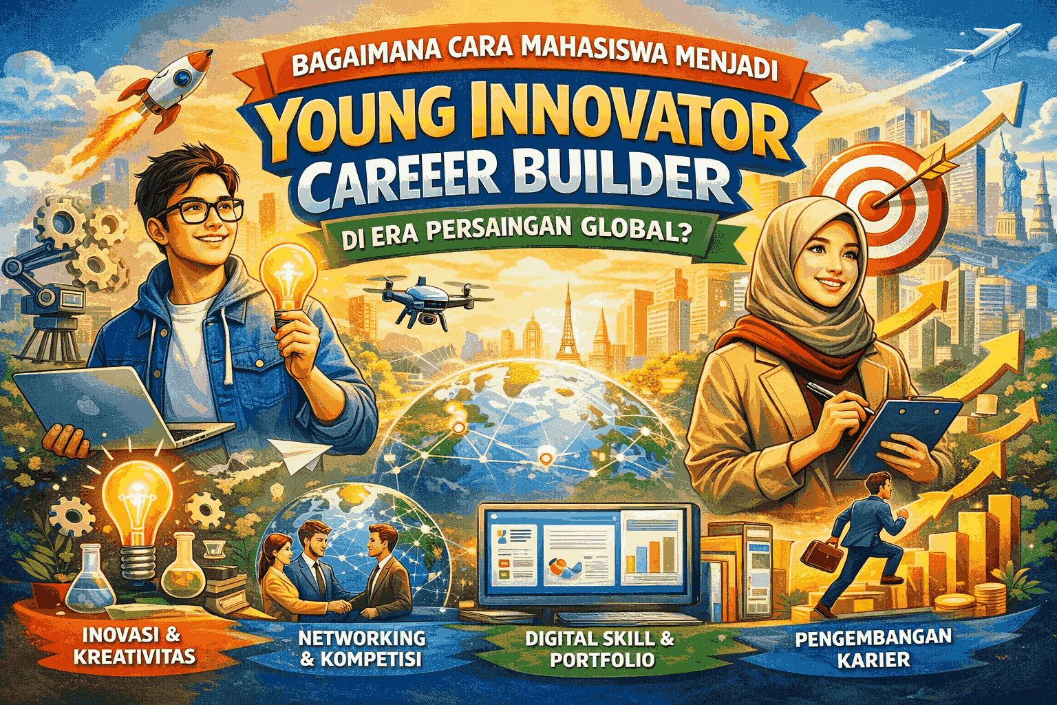 Bagaimana Cara Mahasiswa Menjadi Young Innovator Sekaligus Career Builder di Era Persaingan Global?