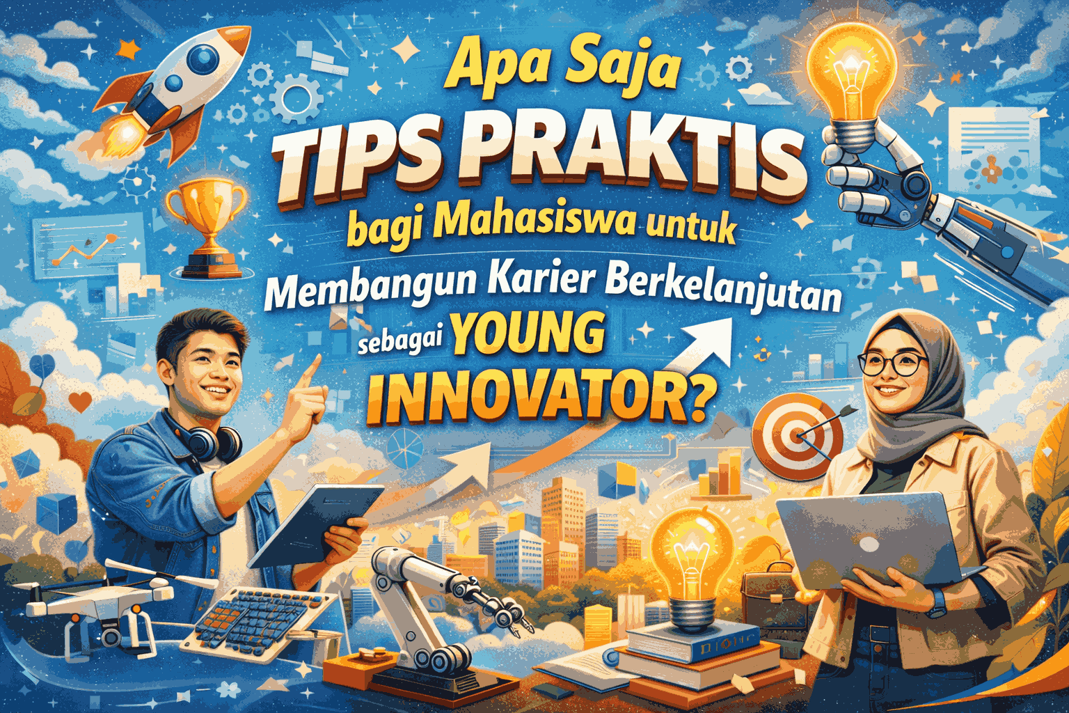 Apa Saja Tips Praktis bagi Mahasiswa untuk Membangun Karier Berkelanjutan sebagai Young Innovator?