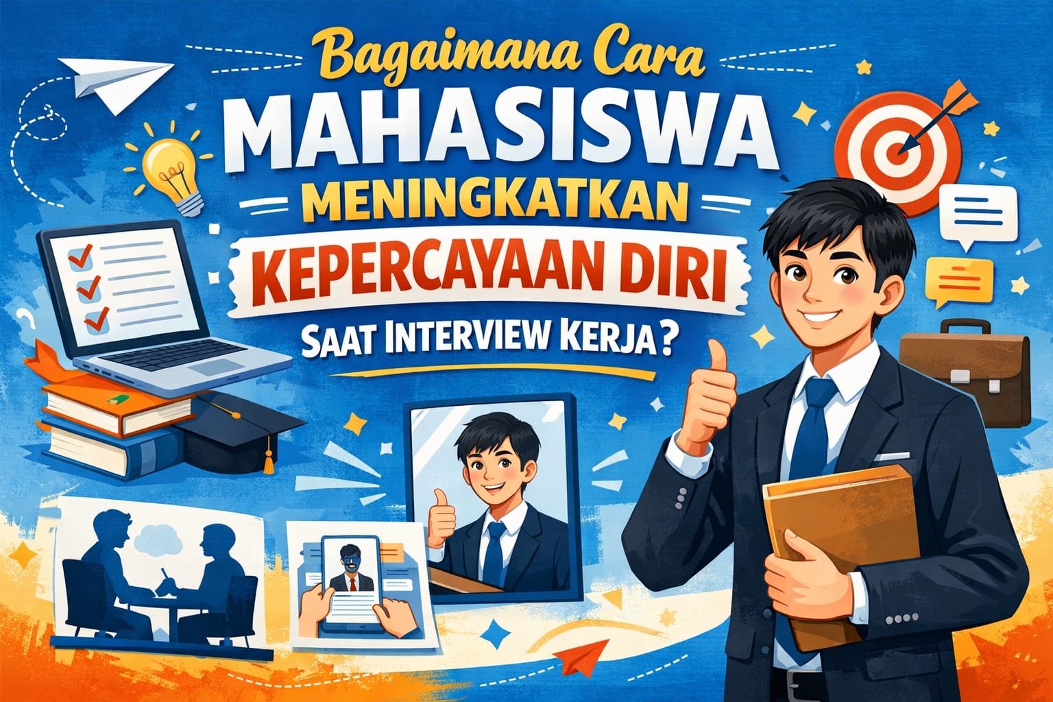 Bagaimana Cara Mahasiswa Meningkatkan Kepercayaan Diri Saat Interview Kerja?