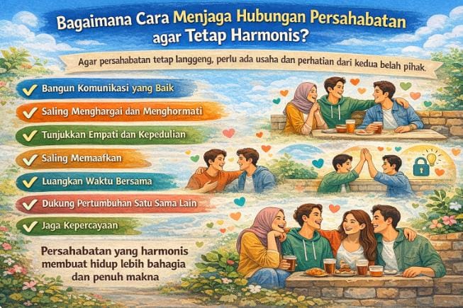Bagaimana Cara Menjaga Hubungan Persahabatan agar Tetap Harmonis?
