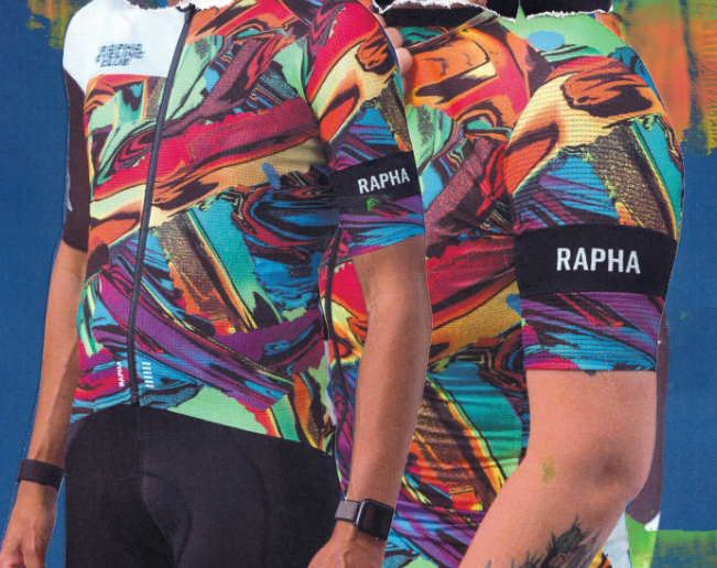 Bráulio Amado mendesain kit baru yang abstrak untuk Rapha