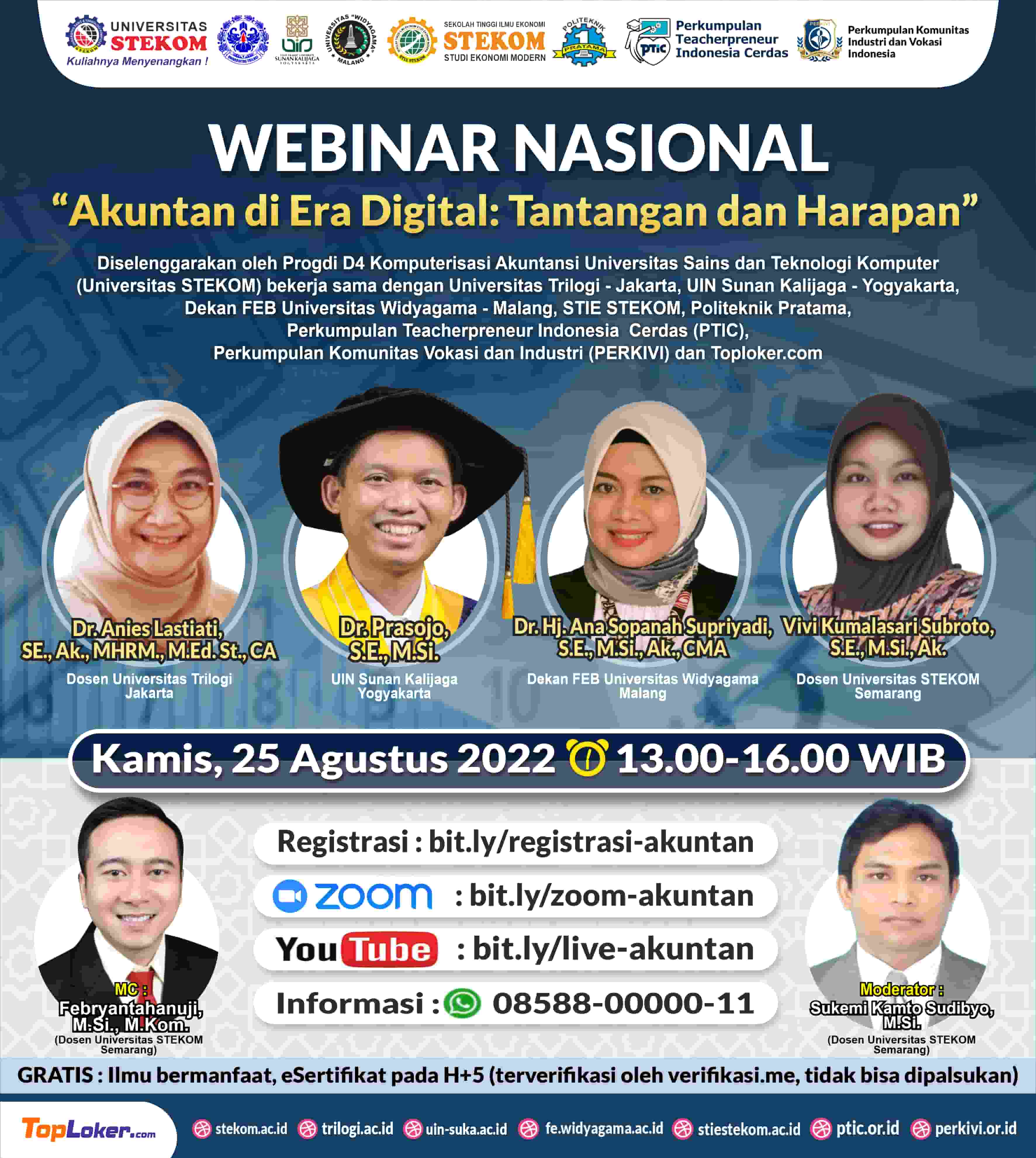 WEBINAR NASIONAL ''Akuntan di Era Digital: Tantangan dan Harapan''