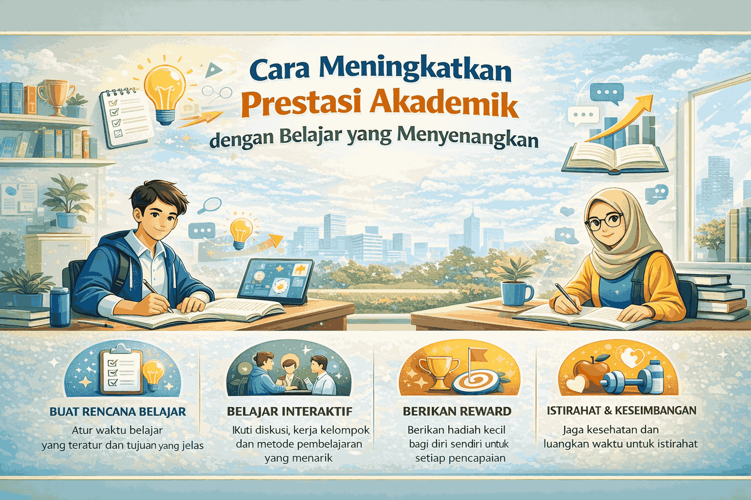 Cara Meningkatkan Prestasi Akademik dengan Belajar yang Menyenangkan