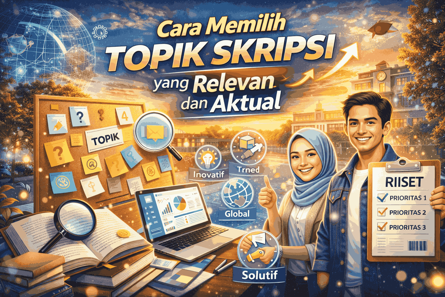 Cara Memilih Topik Skripsi yang Relevan dan Aktual