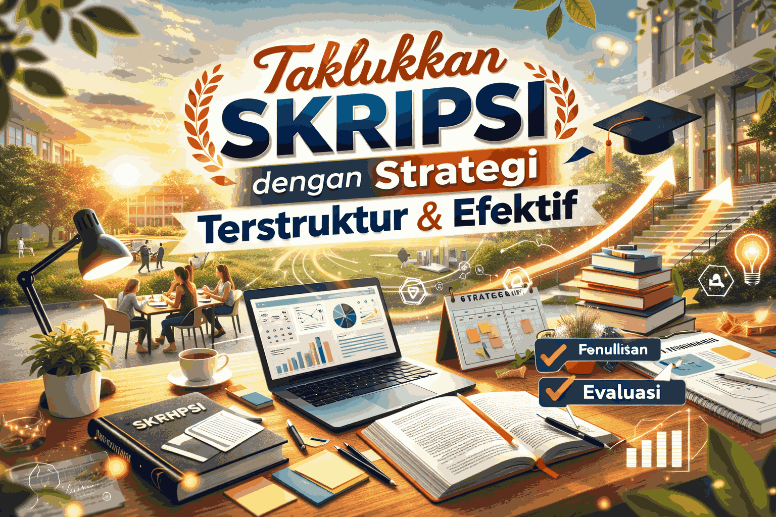 Taklukkan Skripsi dengan Strategi Terstruktur dan Efektif