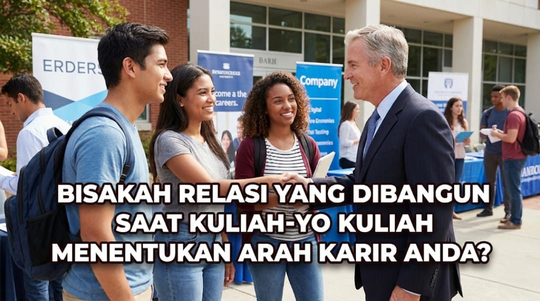 Bisakah Relasi yang Dibangun Saat Kuliah Menentukan Arah Karier Anda?