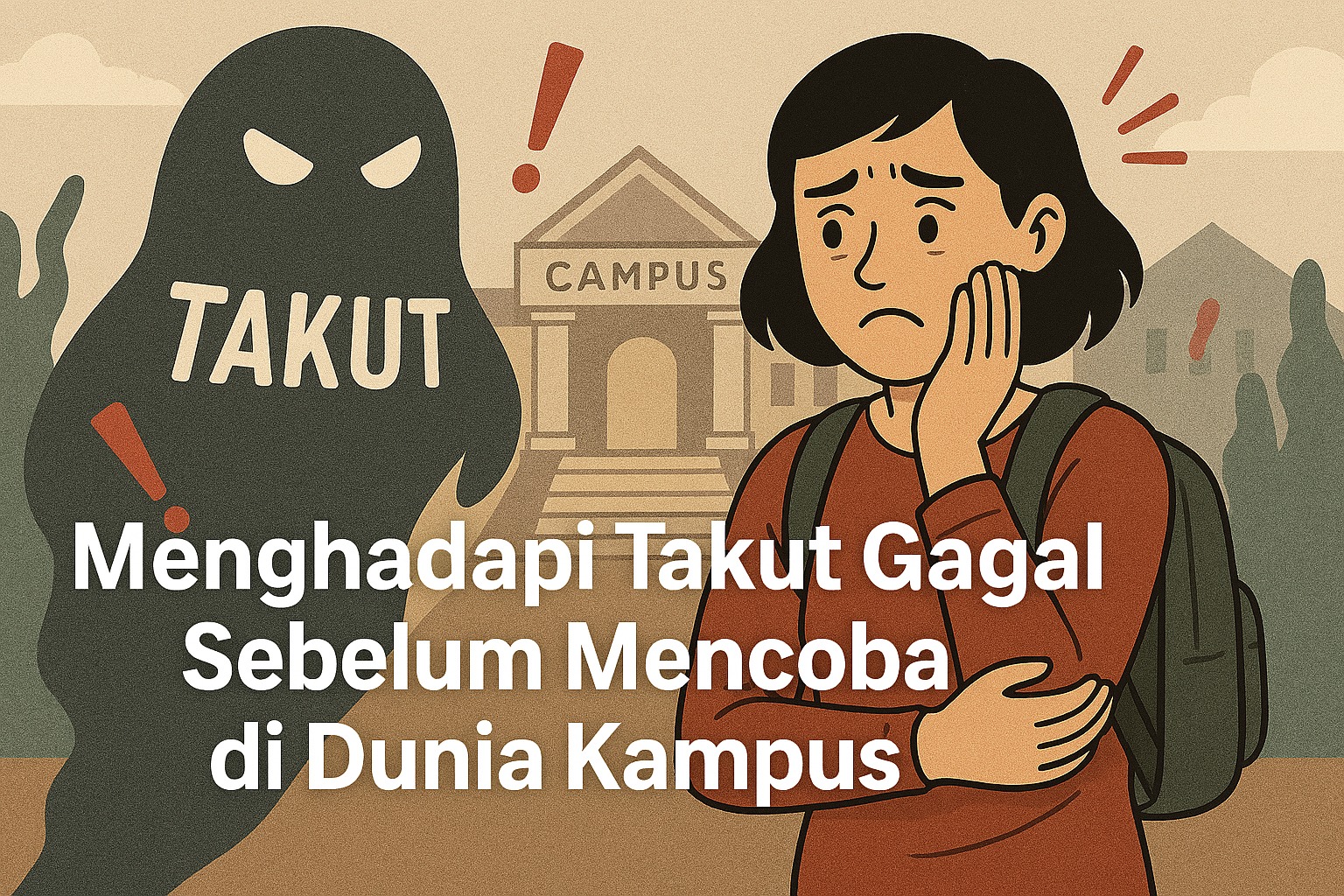 Menghadapi Takut Gagal Sebelum Mencoba di Dunia Kampus