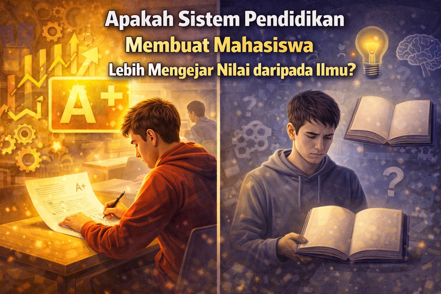Apakah Sistem Pendidikan Membuat Mahasiswa Lebih Mengejar Nilai daripada Ilmu?