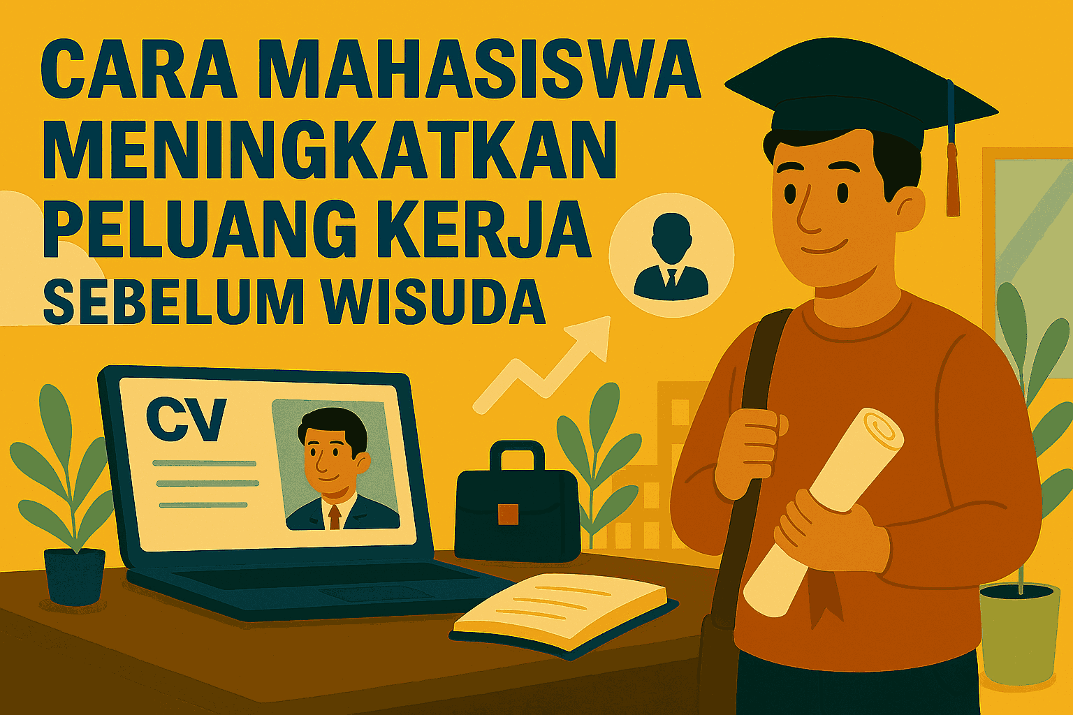 Cara Mahasiswa Meningkatkan Peluang Kerja Sebelum Wisuda