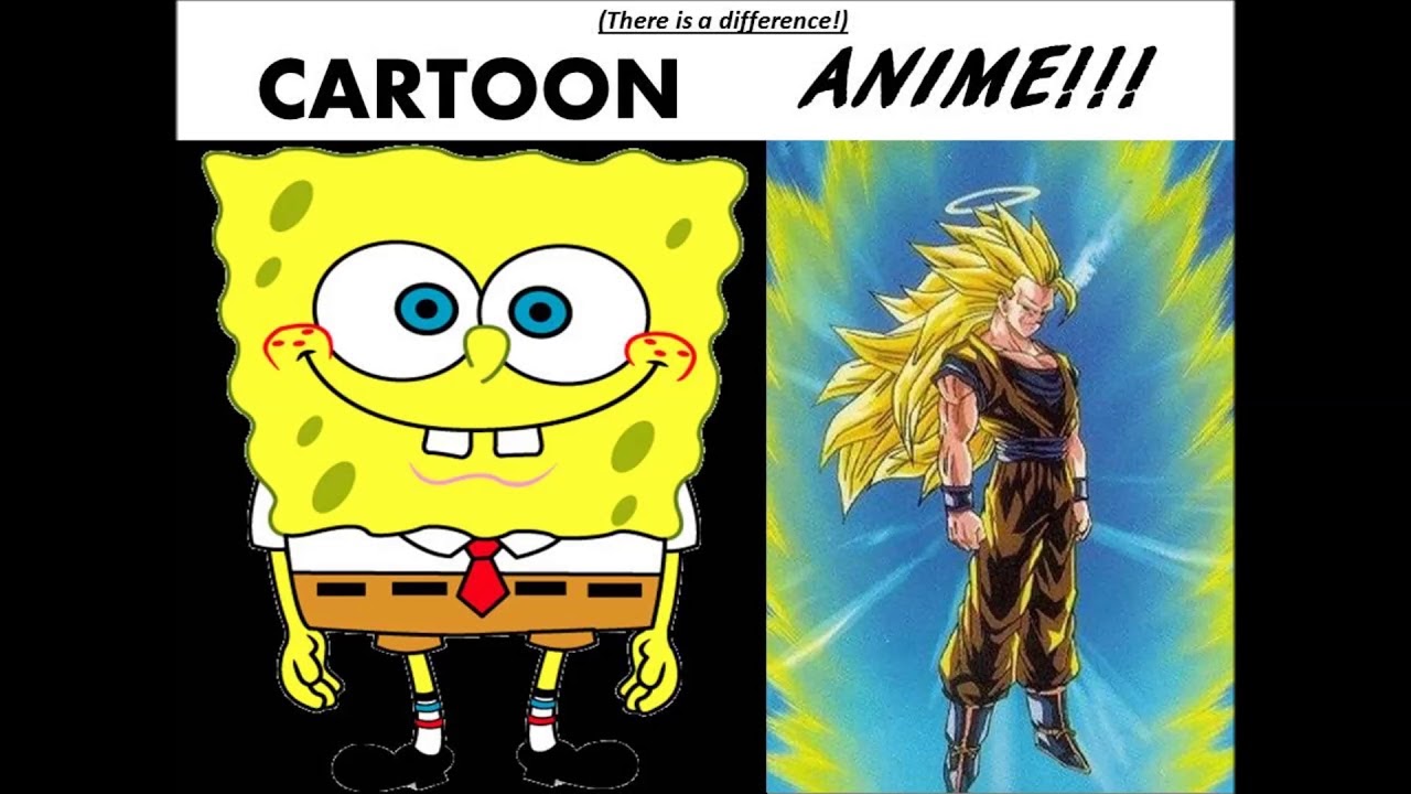 Perbedaan antara anime dan kartun
