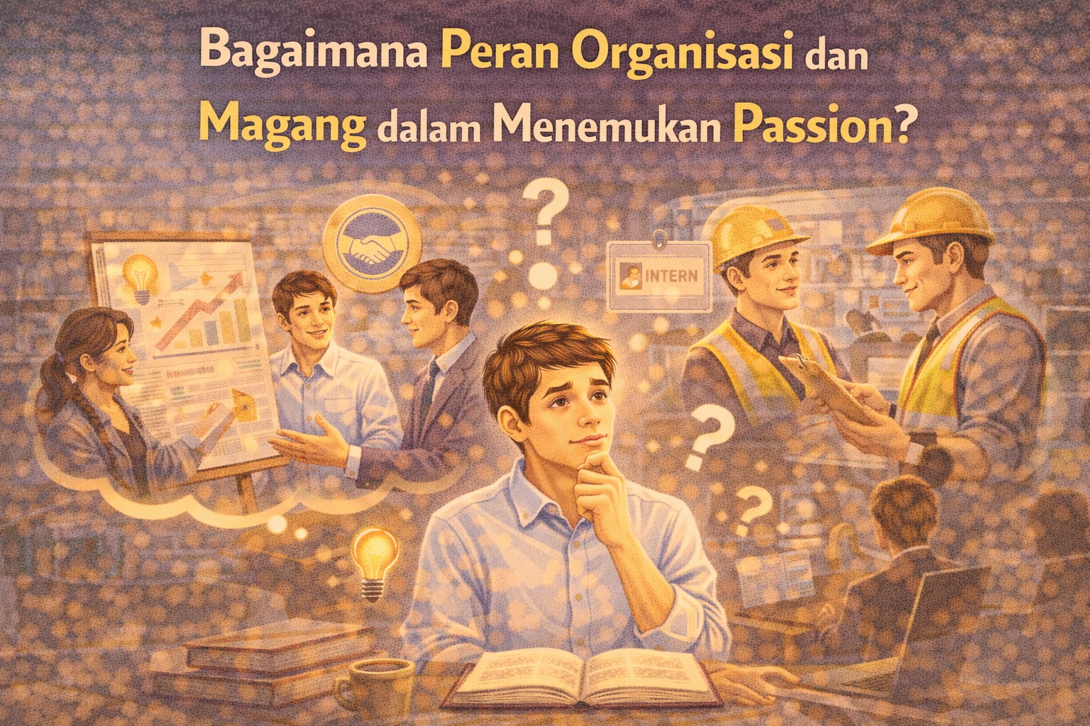 Bagaimana Peran Organisasi dan Magang dalam Menemukan Passion?