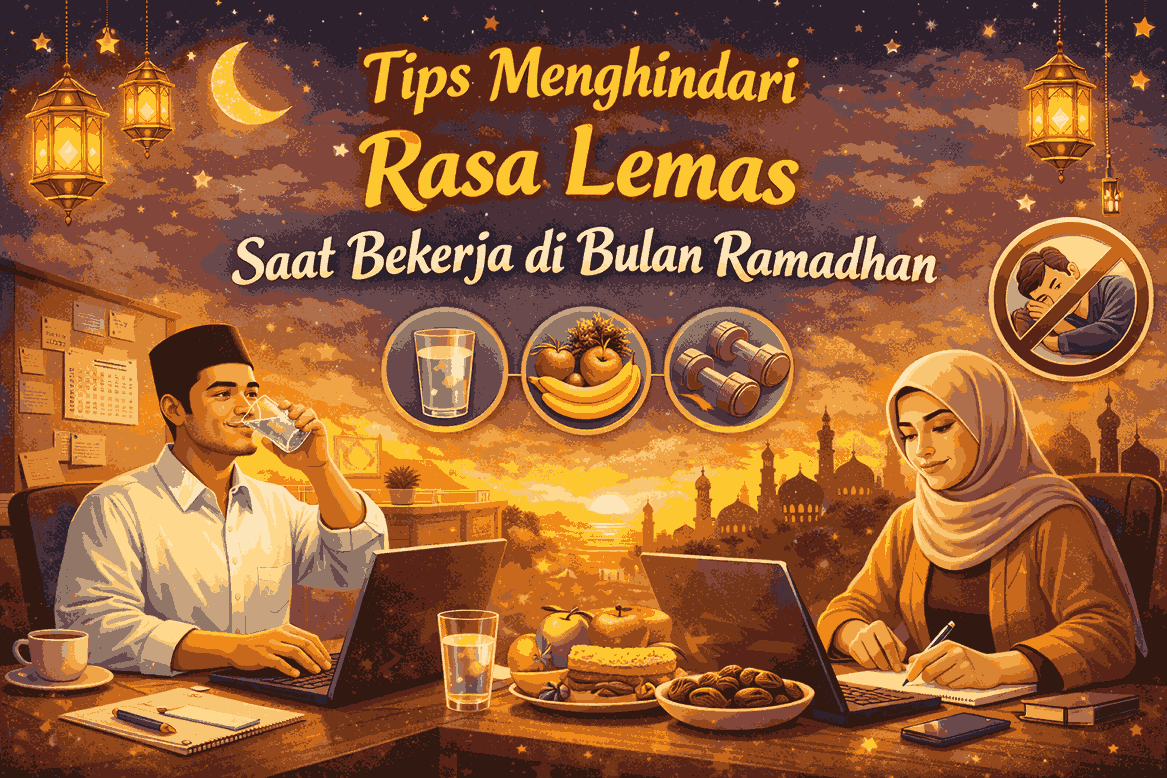 Tips Menghindari Rasa Lemas Saat Bekerja di Bulan Ramadhan