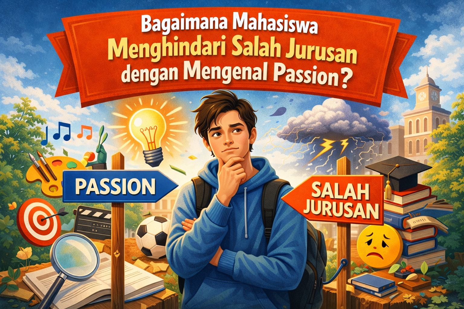 Bagaimana Mahasiswa Menghindari Salah Jurusan dengan Mengenal Passion?