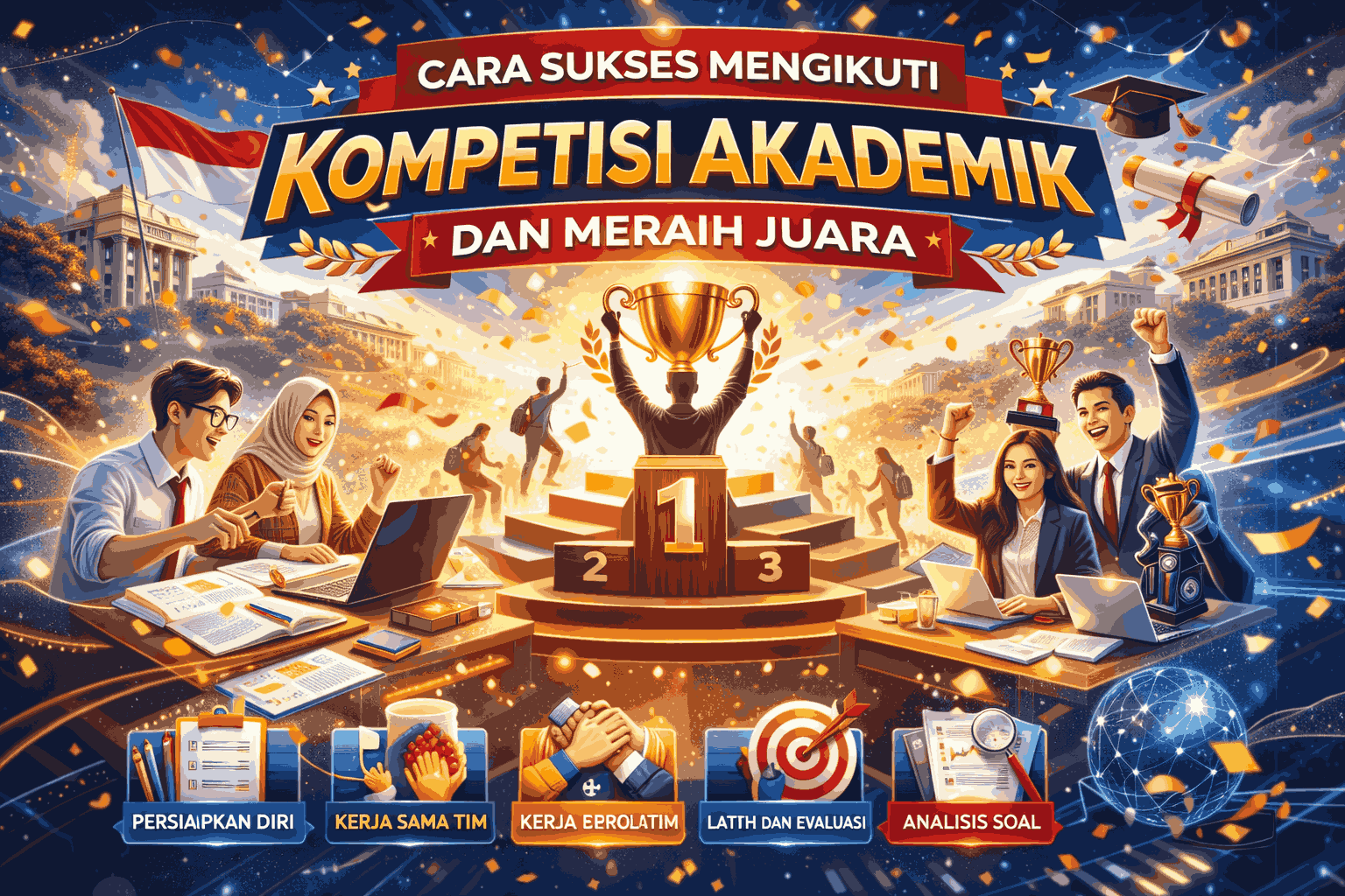 Cara Sukses Mengikuti Kompetisi Akademik dan Meraih Juara