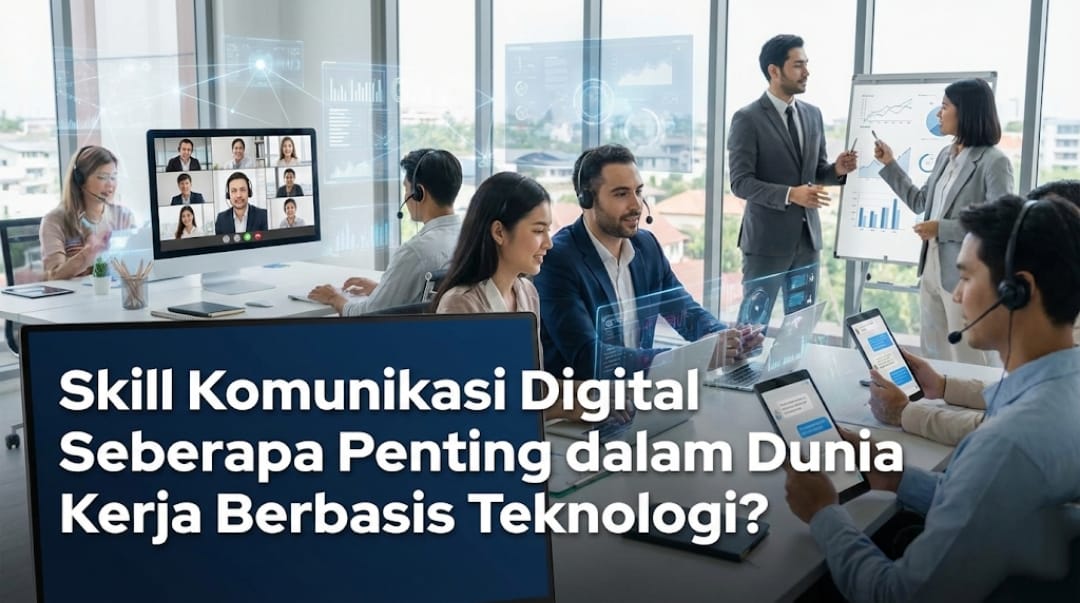 Skill Komunikasi Digital Seberapa Penting dalam Dunia Kerja Berbasis Teknologi?