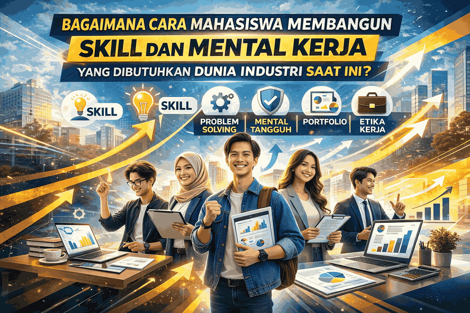 Bagaimana Cara Mahasiswa Membangun Skill dan Mental Kerja yang Dibutuhkan Dunia Industri Saat Ini?