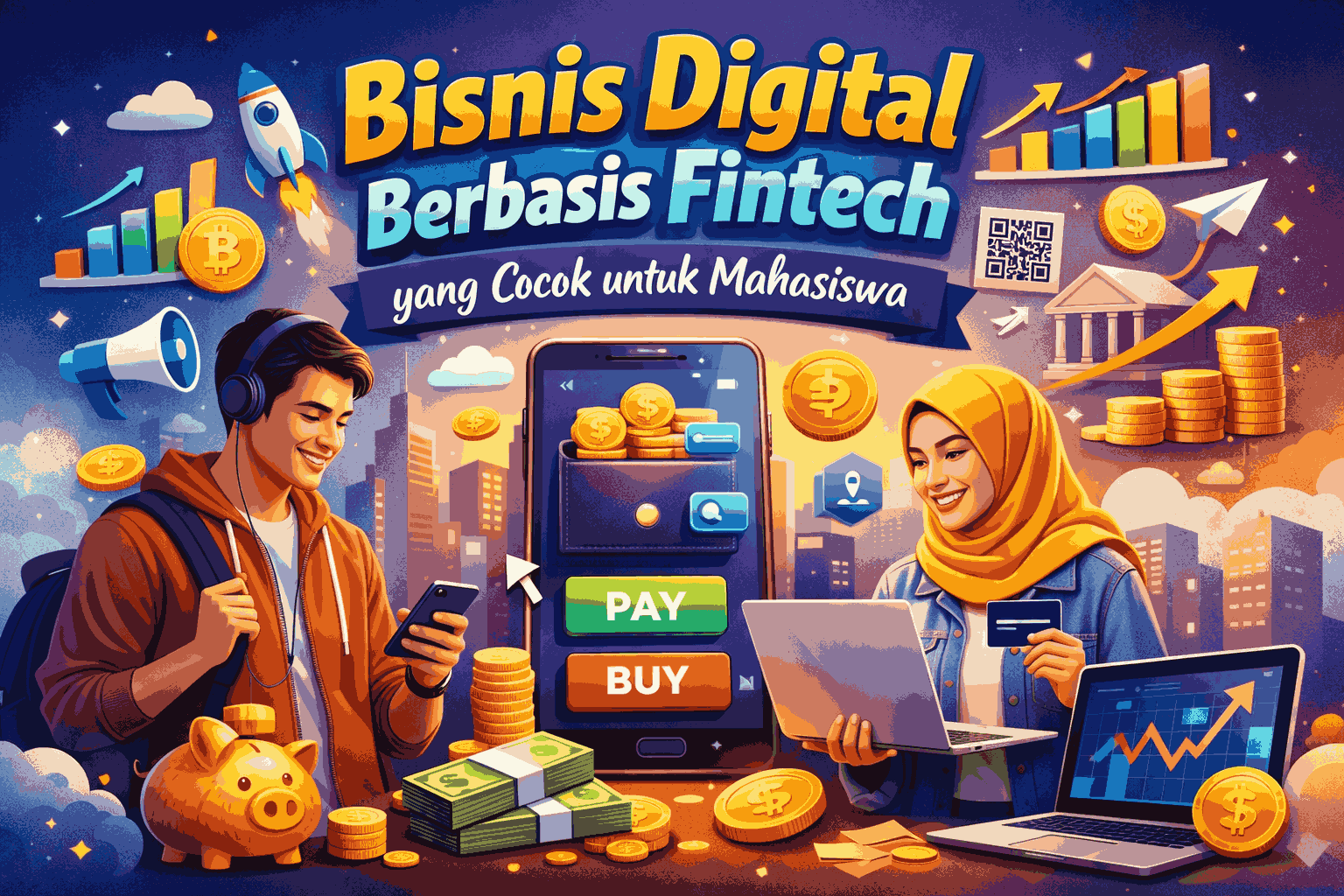 Bisnis Digital Berbasis Fintech yang Cocok untuk Mahasiswa