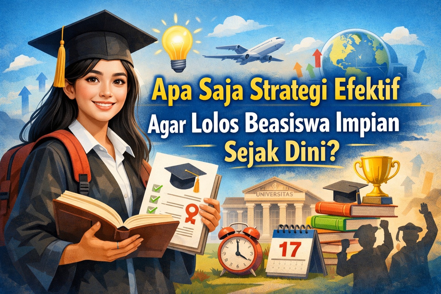 Apa Saja Strategi Efektif Agar Lolos Beasiswa Impian Sejak Dini?