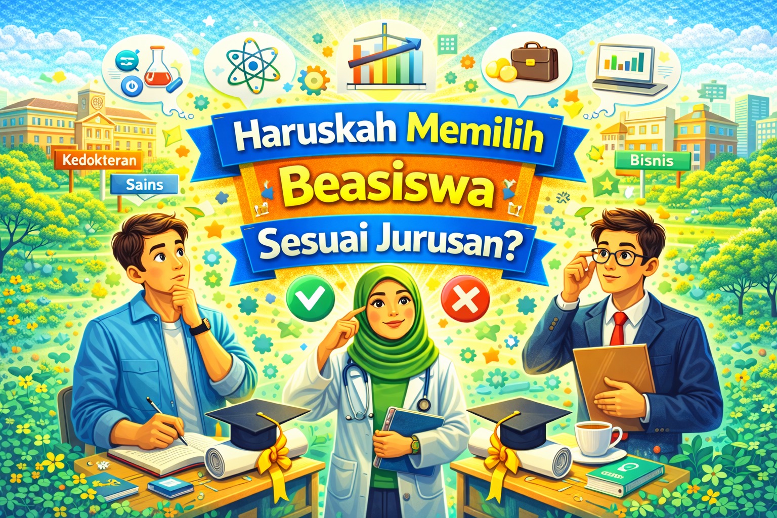 Haruskah Memilih Beasiswa Sesuai Jurusan?