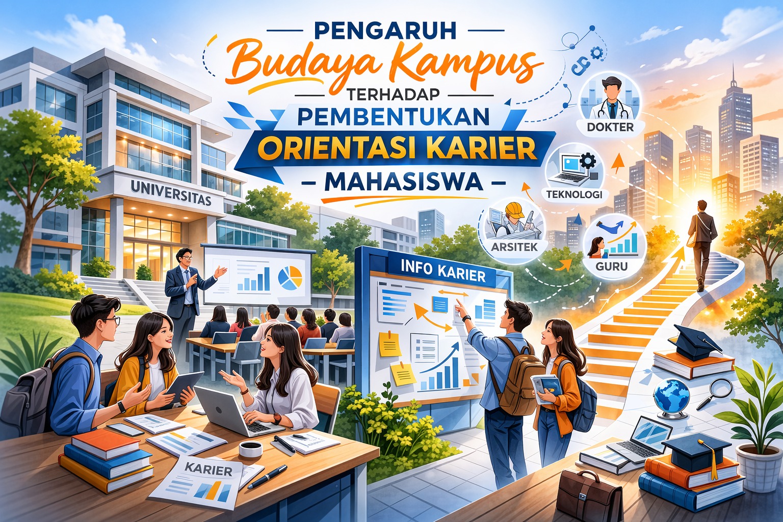 Pengaruh Budaya Kampus terhadap Pembentukan Orientasi Karier Mahasiswa