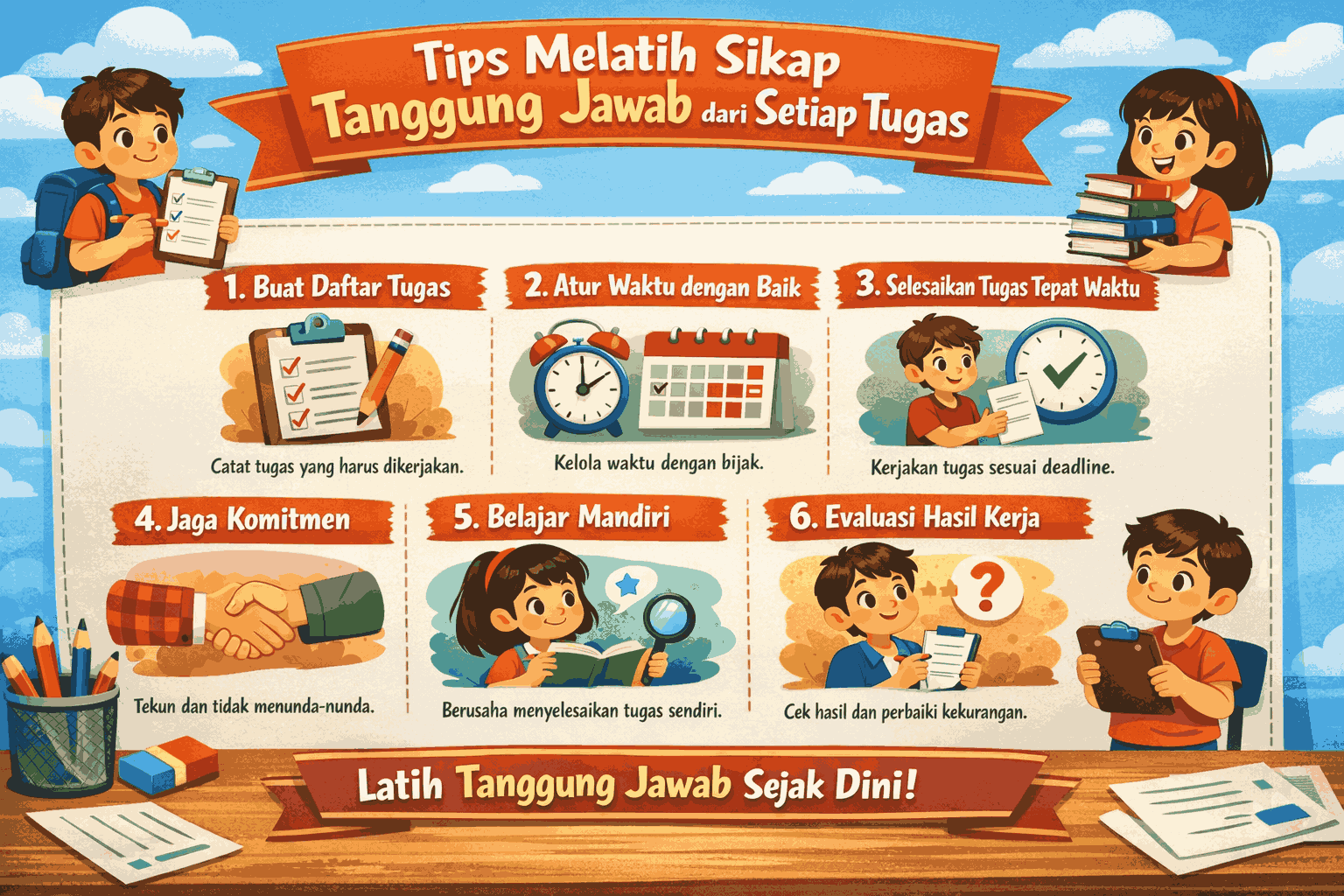 Bagaimana Tips Melatih Sikap Tanggung Jawab dari Setiap Tugas?