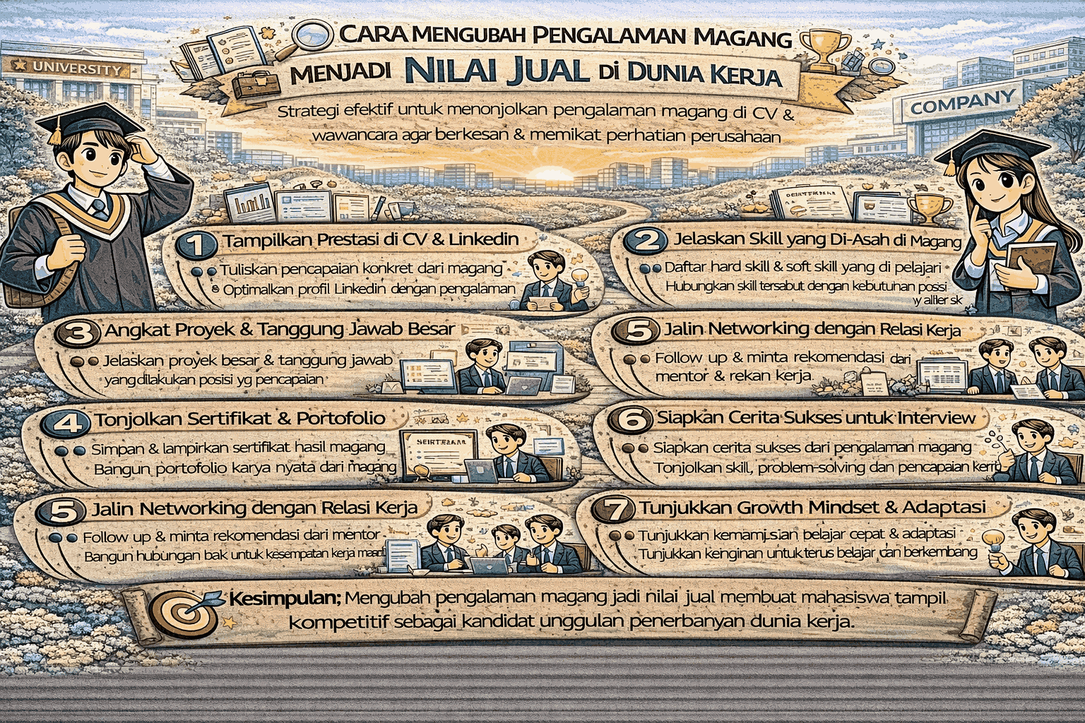 Cara Mengubah Pengalaman Magang Menjadi Nilai Jual di Dunia Kerja