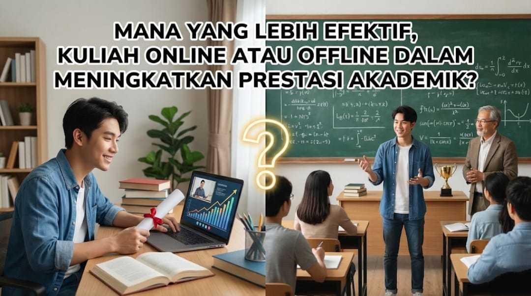Mana yang Lebih Efektif, Kuliah Online atau Offline dalam Meningkatkan Prestasi Akademik?