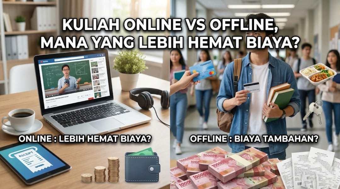 Kuliah Online vs Offline, Mana yang Lebih Hemat Biaya?