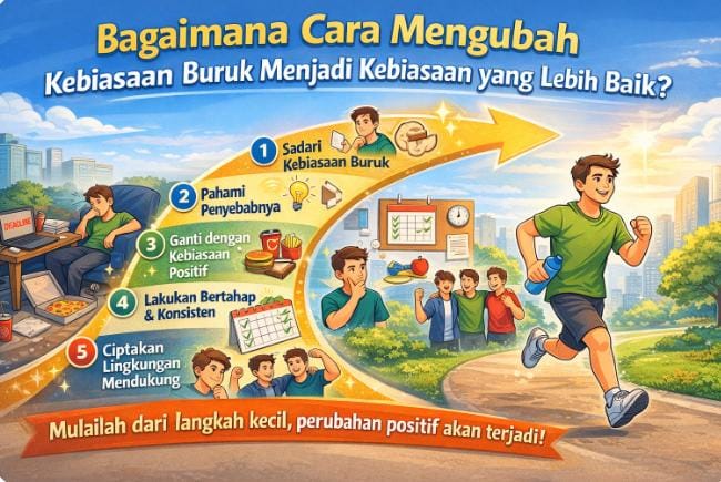 Bagaimana Cara Mengubah Kebiasaan Buruk Menjadi Kebiasaan yang Lebih Baik?